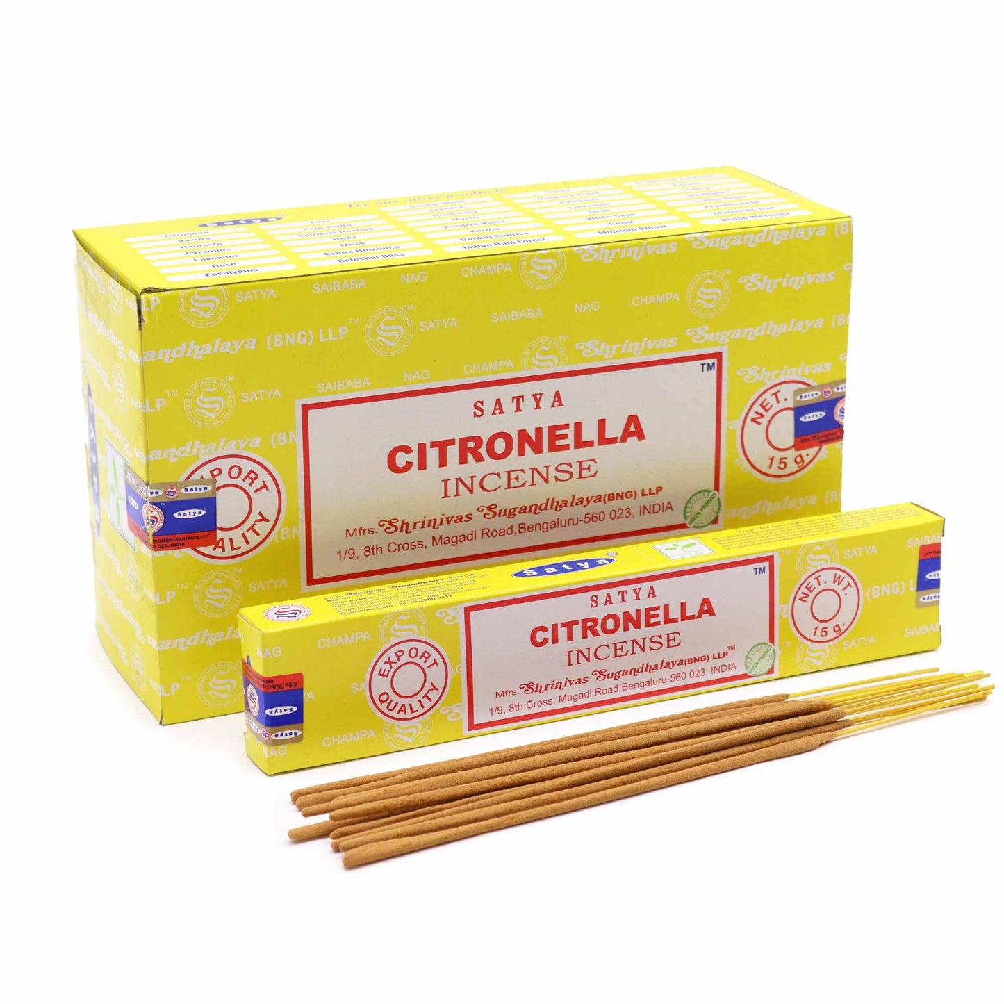 Satya Incense 15gm - Citronella