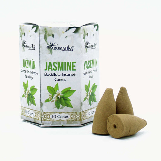 Masala Backflow Incense pack of 10 - Jasmine